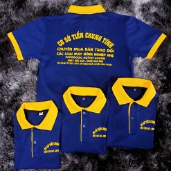 Áo Đồng Phục Xanh Bích